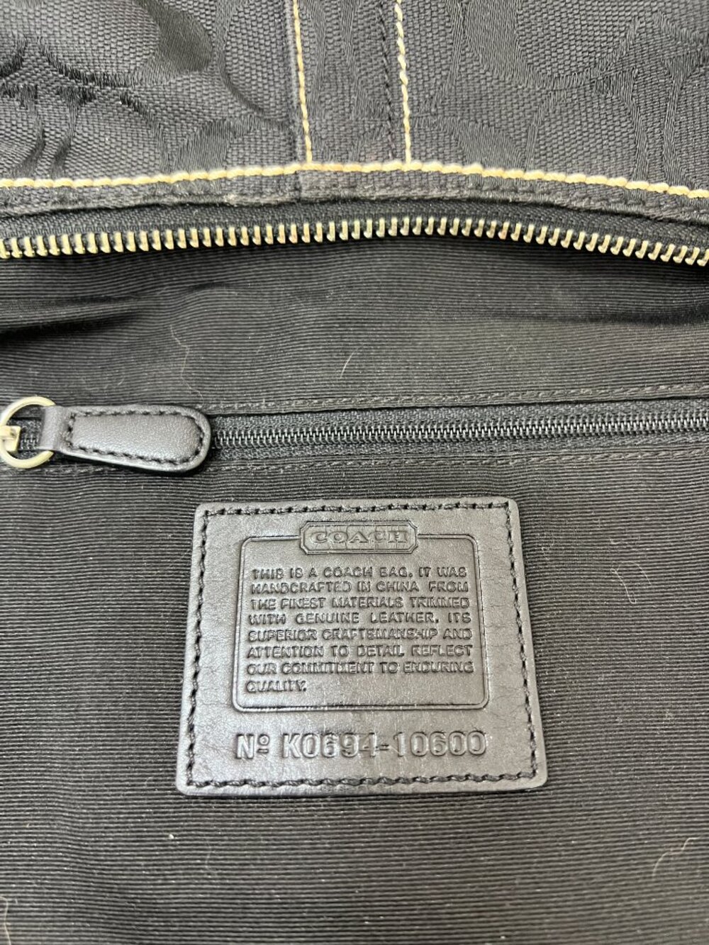 Coach Black Hobo Crescent Shoulder Bag in Style 10600 - Picture 16 of 16